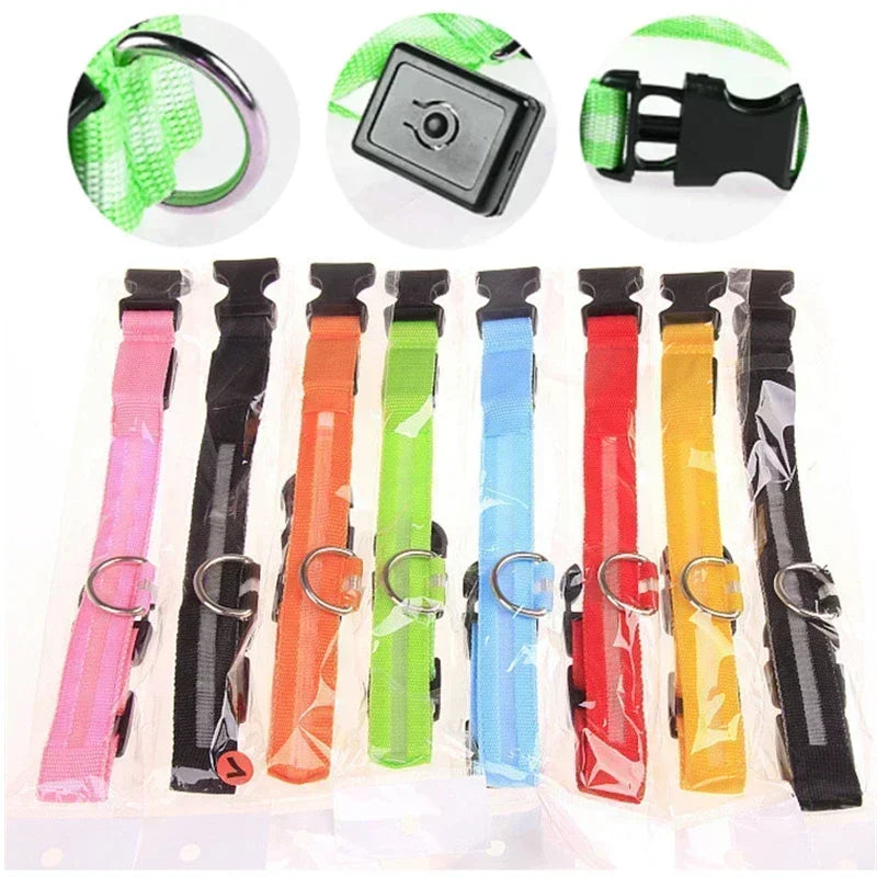 Anti-Lost LED Glowing Dog Collar