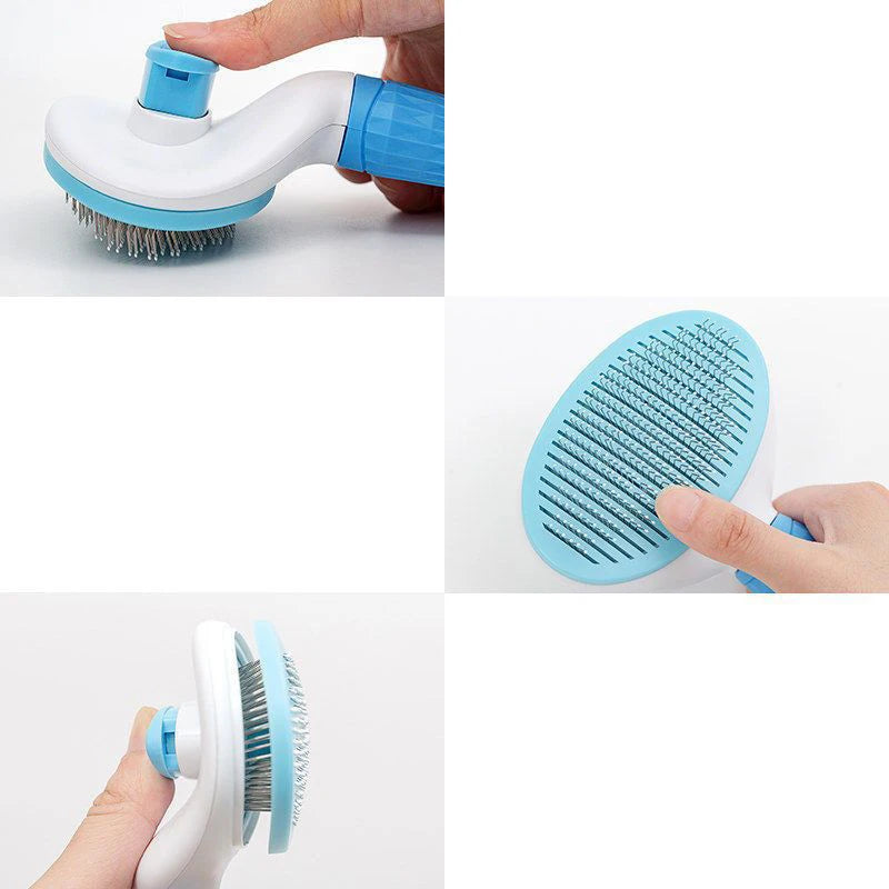 Pet Hair Grooming Brush and Comb